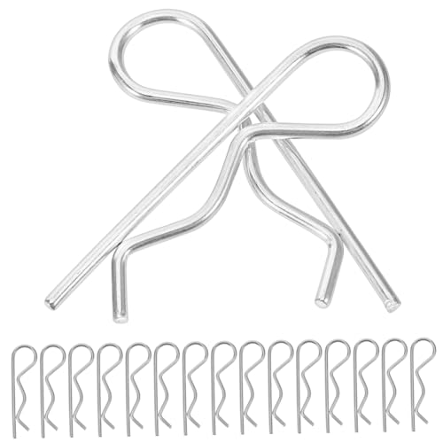 DOITOOL Kit Assortimento Gancio 30 Pezzi Molletta Per in Acciaio Al Carbonio *50 Per Gancio Di Traino