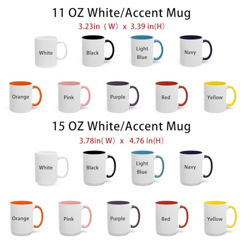 Taza de cerámica con mensaje oculto personalizado 11 oz miniatura 6
