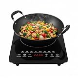 Electric Induction Cooktop, 750W Countertop Burner with Timer