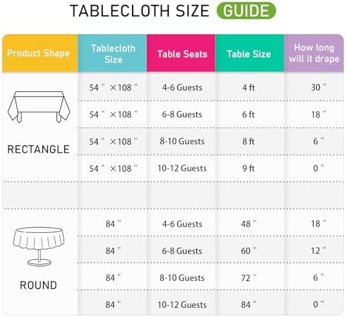 Mulbozy Orange Gingham Tablecloth 2 Pack, 54 x 108 Inch Plastic Table Cloth Disposable, Orange and White Checkered Table Cover for Party Supplies