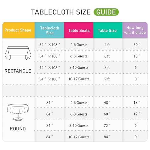 Mulbozy Orange Gingham Tablecloth 2 Pack, 54 x 108 Inch Plastic Table Cloth Disposable, Orange and White Checkered Table Cover for Party Supplies