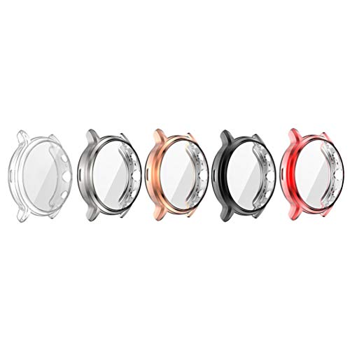 VILLCASE Capa Protetora de Relógio Compatível Com Capa Protetora de Tela 5Pcs Fóssil Gen 5