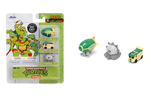Jada Teenage Mutant Ninja Turtles 3-Pack Autos Die-cast miniatura 1