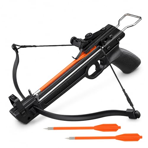 Armory Replicas™ Light 50lb Mini Crossbow – Compact Fiberglass Crossbow with Scope Mount,...