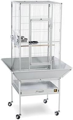 Prevue Pet Products 3351W Park Plaza Bird Cage, Pewter,Small