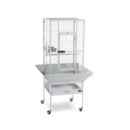 Prevue Pet Products Wrought Iron Select Bird Cage - L, Pewter Hammertone