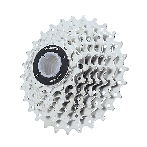 VG SPORTS 8 Cassette de Velocidad 11-25T/11-28T/11-32T/11-36T/11-40T/11-42T para Casete de Bicicleta de Carretera/MTB, Casete de Bicicleta Compatible con Shimano/SRAM Cover