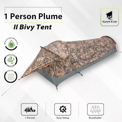 GEERTOP Ultralight 1-Person Bivy Tent