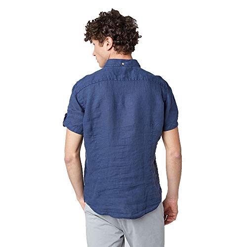 Gas Jeans Dab/8 M/C P. Camicia Casual, Blu (Ensign...