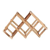 Utilisation : conçu pour contenir des vins afin de les organiser, support à vin, présentoir à vin en bois