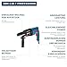 Bosch Professional Bohrhammer GBH 2-26 F (Leistung 830 Watt, Wechselfutter SDS-plus, inkl. Zusatzhandgriff, Tiefenanschlag, Maschinentuch, Schnellwechselbohrfutter, Handwerkoffer)