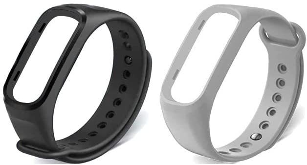 Techmount Soft Silicone Adjustable Colorful Replacement Wristband Strap Belt Compatible with Oneplus Smart Band & Oppo Smart Band-image-5