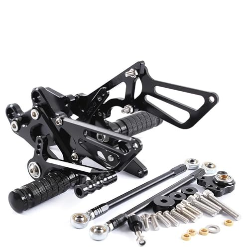 Pédales de repose-pieds CBR600RR réglables pour optimiser la position de pilotage