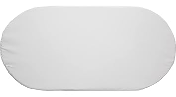 Fisher-Price Baby Bassinet Sheet, Machine-Washable Replacement Sheet for Cradle Mattress 31.63 X 15.75 Inches