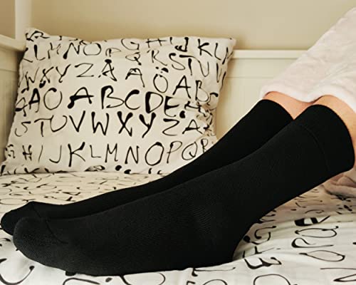 DIVABONNA 6 Pares Calcetines Térmicos Hombre y Mujer para Invierno y Frio Extremo (35-40, Negro) - imagen 6