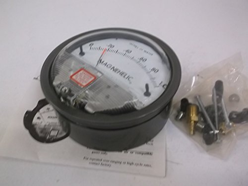 Dwyer 2001 Magnehelic Differential Pressure Gauge, 2000: 0.-1.0" Wc #TOP3