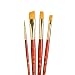 Princeton Artist Brush, Set 9123 4-Pc Gold Taklon