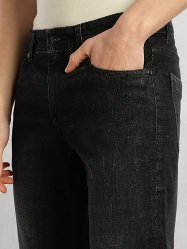 Image of Thomas Scott Men's Cricket Club Straight Fit Mid-Rise Faded Stretchable Jeans | 5 Pocket Denim
