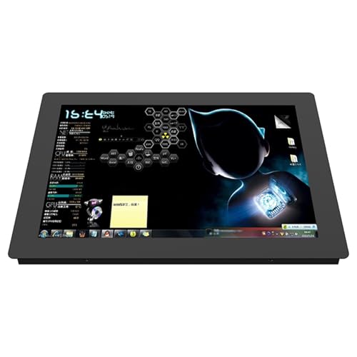 RXKPWRFX 1pc 18.5 19 21.5 23.6 Inch Buckle Embedded Industrial Computer Monitor Non Touch Office Computer Display with HDMI Interface(18.5 inch HDMI)