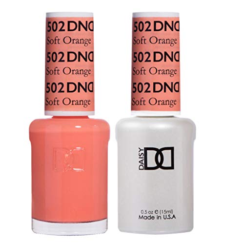 DND Gel & Matching Polish Set (502 - Soft Orange)