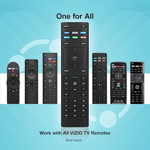 Image of Universal Remote Control for VIZIO Smart TV, Replacement VIZIO Smart TV Remote Compatible with V /M /D /P /PX /E Series & XRT136, XRT140, XRT260, XRT270
