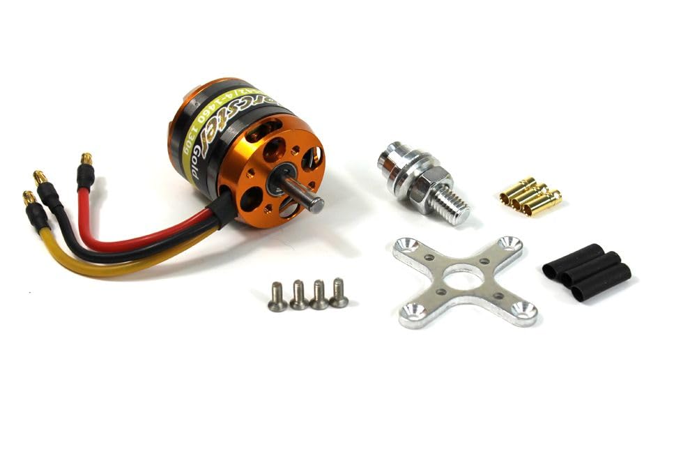 Torcster 181917 Brushless Gold A3542/4-1460 130g Outrunner Zubehörsatz Außenläufermotor Zubehör