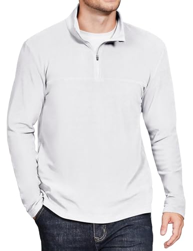 COOFANDY Men's Quarter Zip Pullover