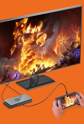 GPD Win 4 2024, Portable Handheld Game Console 6" Touchscreen 1920X1080 Mini Laptop UMPC Win 11 CPU AMD Ryzen 7 8840U 32GB LPDDR5 RAM/2TB M.2 NVMe 2280 SSD ï¼Blackï¼ - Image 4