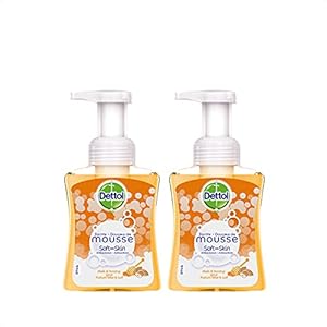 Dettol Handzeep Zachte Mousse – Melk & Honing – 250ml x2