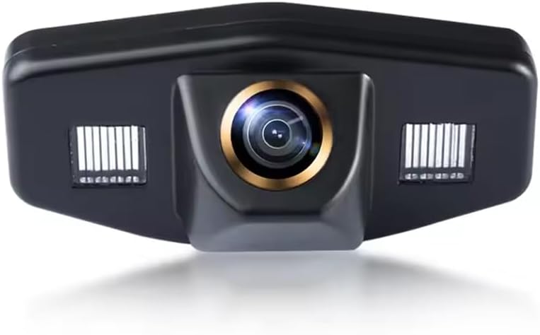 AHD/CVBS Car Rear View Camera's Fisheye Lens License Plate Lamp-Camera with RCA Cable & Vehicle Camera for Honda Accord/Inspire/Spirior/Honda Civic VII VIII/Honda City 4D (CVBS-AHD)