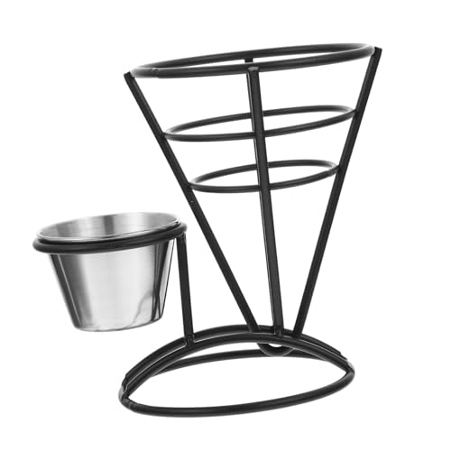 NAMOARLY Fry Holder Basket Snacks Basket French Fry Cone Frying Food Container Creative Design