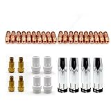 Photo Gallery lioaeust 32pcs punte di contatto di saldatura, accessori del supporto della torcia, mb36 kd mig saldatura staffa di contatto ugello conico diffusore di gas per binzel Photo Gallery lioaeust 32pcs punte di contatto di saldatura, accessori del supporto della torcia, mb36 kd mig saldatura staffa di contatto ugello conico diffusore di gas per binzel