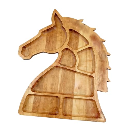 Plateau en bois avec compartiments anti-mélange pour fromage - 4