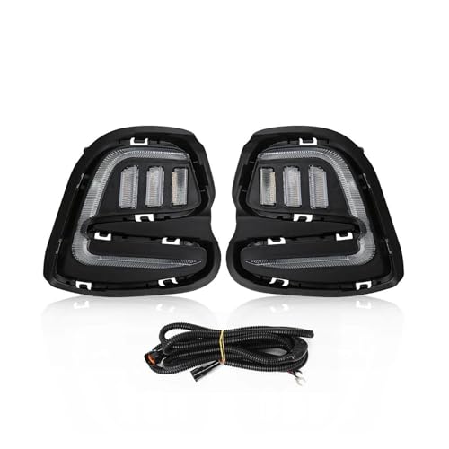 Luces de circulación diurna LED Chevy Cavalier 2016-2019 con señal de giro integrada
