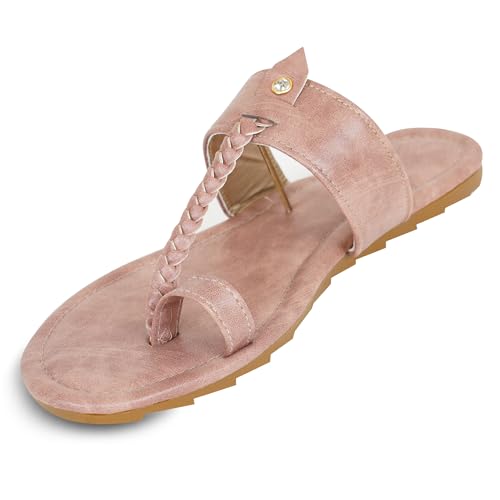 Image of IndieStide Heel Casual Flip Flops Slippers For Girls Women, Comfortable cushioned Chappals