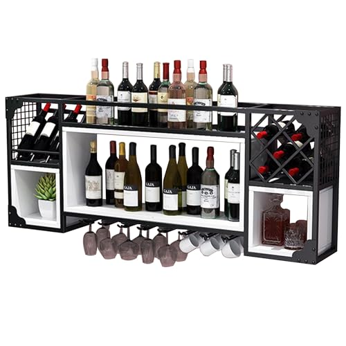 Casier à vin mural moderne pour sublimer vos soirées et apéritifs entre amis
