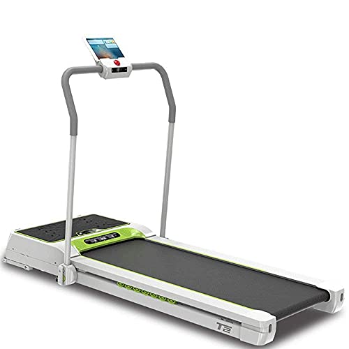 Caminadora plegable con soporte para tablet y altavoces