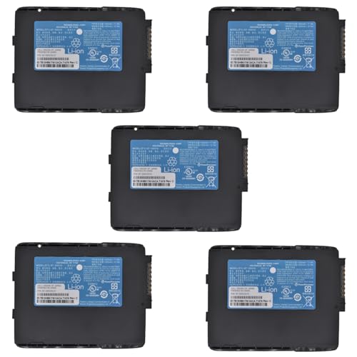 DFTIM 5 PCS BT-000318 Battery for Zebra Symbol TC77 TC70 TC72 TC75 TC70X TC75X TC720L TC75EK TC75AH TC75GK TC700H TC700K TC77HL, 82-171249-01 82-171249-02 BTRY-TC7X-46MA2 Scanner Battery 4620mah