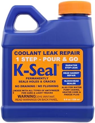 K-Seal Coolant Leak, 236ml | Multi-use Car Radiator & Head Gasket Repair Sealant