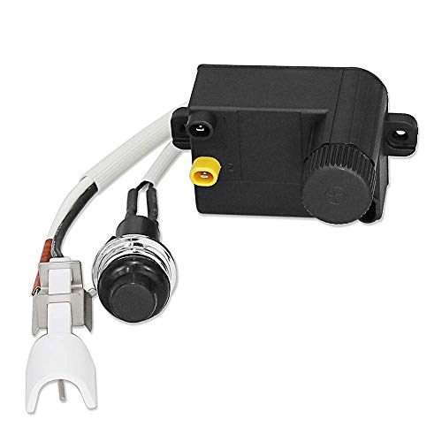 Uniflasy 7642 Grill Igniter Button And 7636 Stainless Steel Flavorizer Bars For Weber Spirit 310 Grill Models With Up Front Controls (Model Years 2013 And Newer) #TOP1