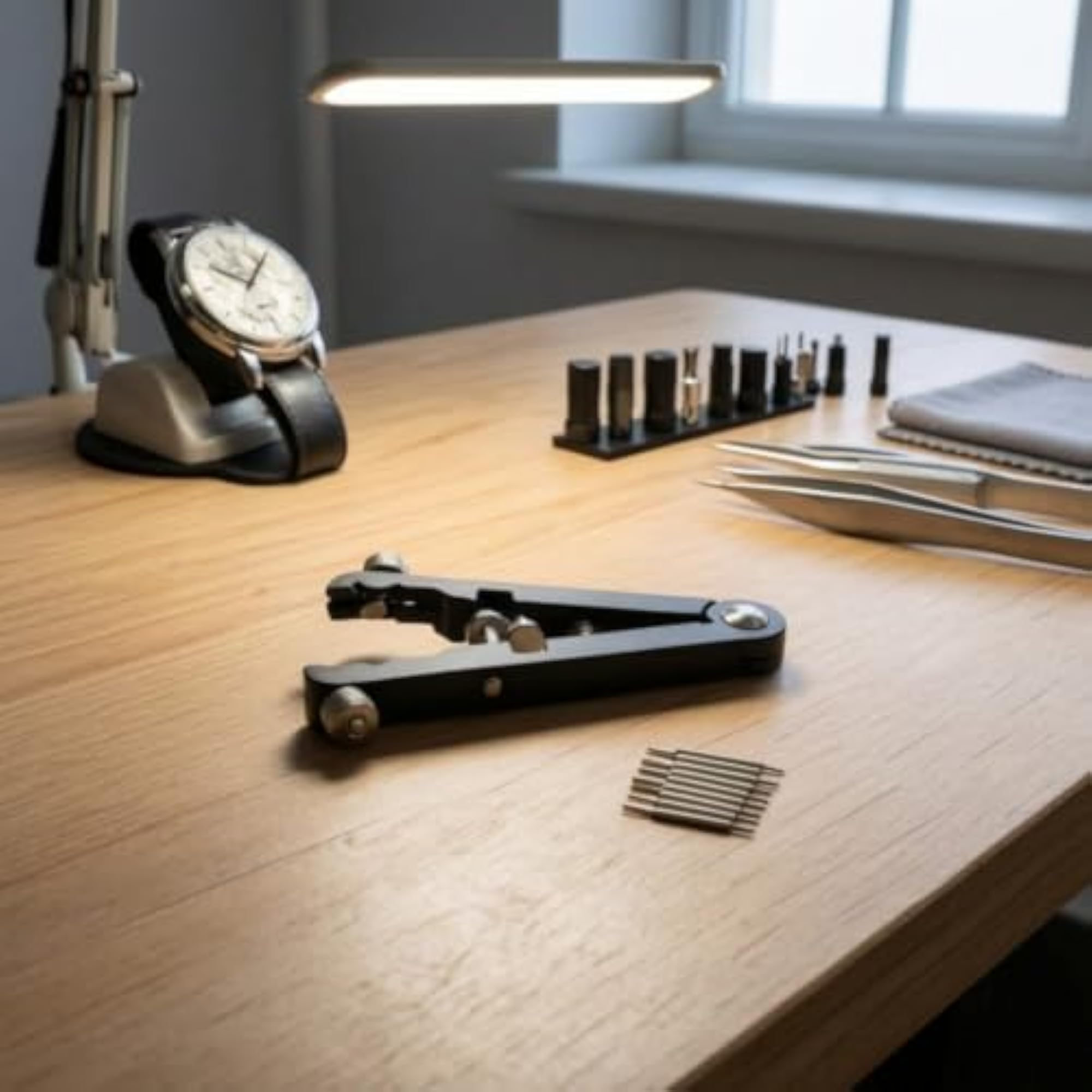 Precision Watch Spring Bar Pliers Tool Kit for Watchmakers