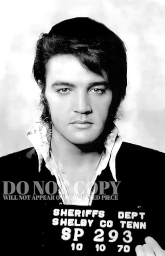 Póster de Elvis en Tennessee de 11x17: el alma del rock and roll de los setenta
