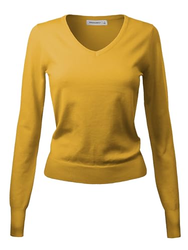 Women's Awesome 21 Women's Knit V-Neck Cardigan Basic Sweater