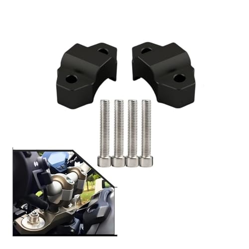 Elevador de manillar para MT-09 y FZ-09 2013-2020 abrazadera de aluminio 4