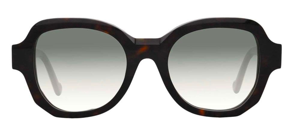 Ophy Occhiali da Sole REICH SHINY HAVANA/GREEN SHADED 50/19/145 donna