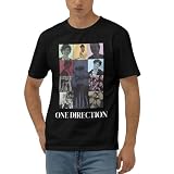 Men One Music Direction Shirt Short Sleeve Blouse Crewneck T Cotton Fashion Comfort Classic Casual Graphic Tee