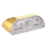 Gracias a la avanzada tecnologia de sensores PIR cuerpo humano reconoce automaticamente: la luz se enciende cuando detecta personas y desaparecera automaticamente despues de 5-7 segundos.