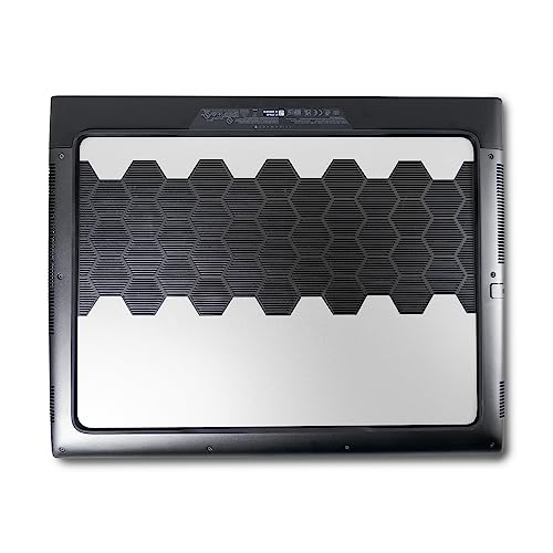 Image of MightySkins Skin Compatible with Alienware M18 R1 (2023) Full Wrap Kit - Solid White | Protective, Durable, and Unique Vinyl Decal wrap Cover | Easy to Apply & Change Styles | Made in The USA