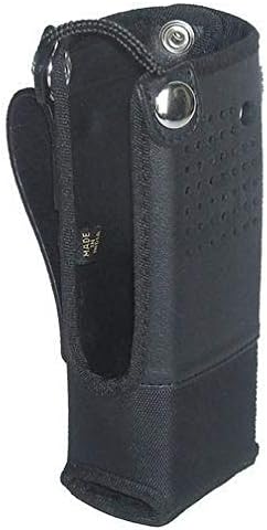 Nylon Carry Case for Motorola APX 7000 Short Battery Radio - with Fixed Belt Loop (Full Display)
