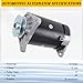 L-SIJIN-L New Starter Generator Compatible with:1993-2015 EZ-GO Club Car Starter Generator Replacement for 114014010 GSB107-10C GSB107-10B GHI0003 420-44002 27065-G01 26993-G01 25533-G01 15423N 15423
